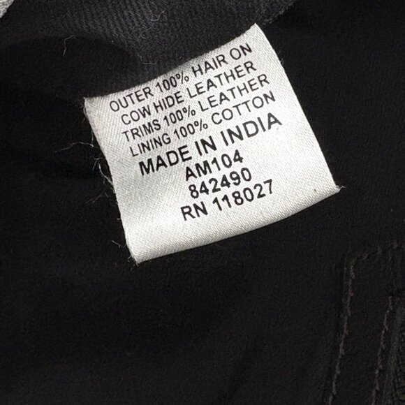 Boden Calf Hair Dalmation Print Leather Satchel - Picture 15 of 16